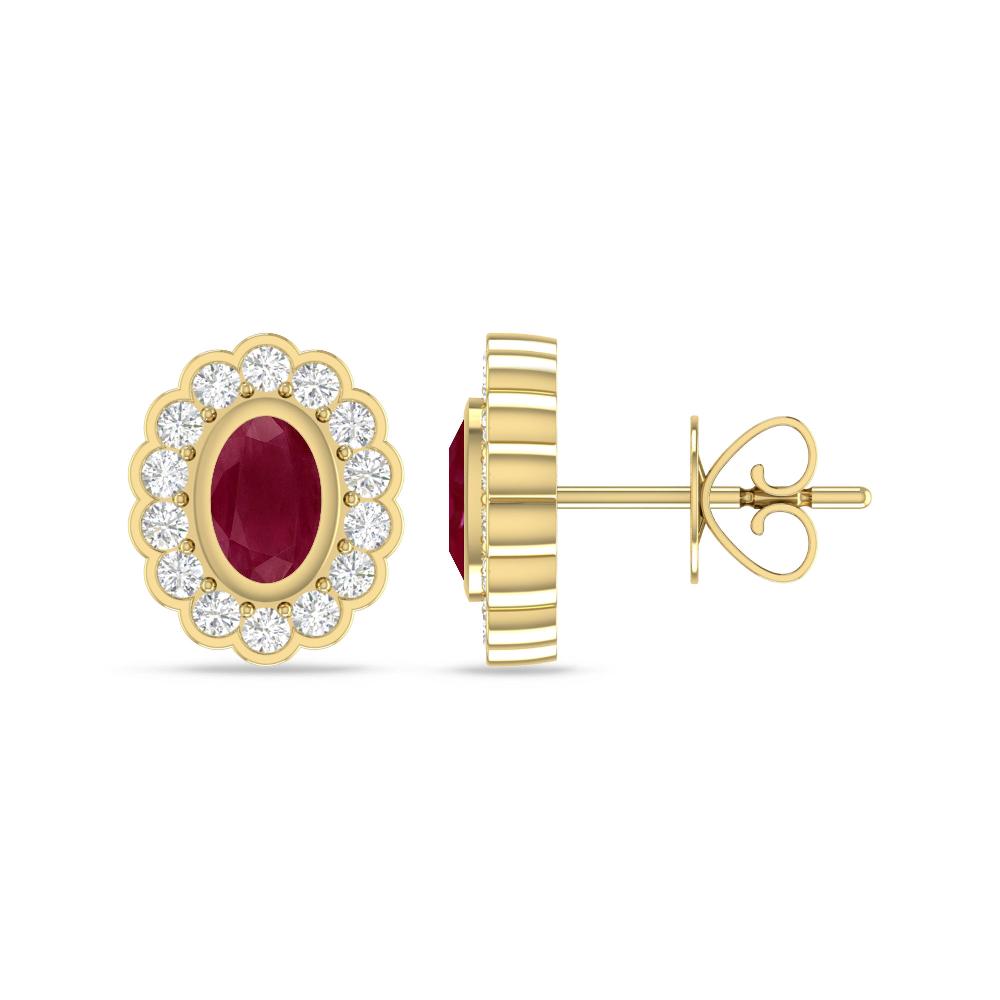 Yellow Gold - Ruby